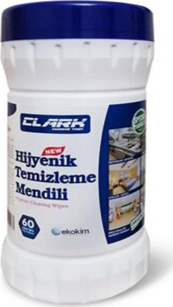 Clark Hijyenik Temizleme Mendili 60 Adet - Image 1