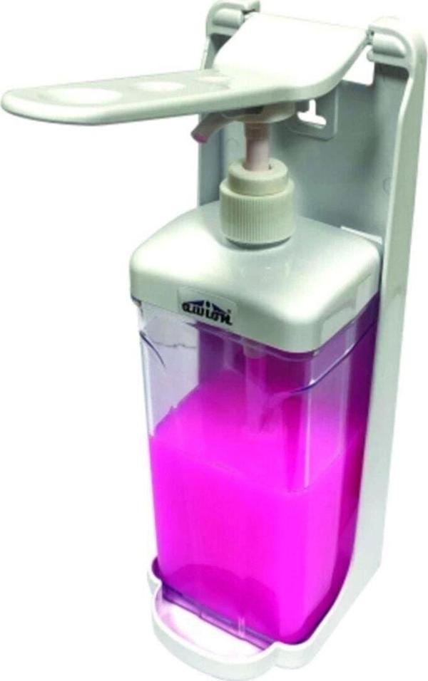 Üçtem Plastik Dezenfektan Ve Sıvı Sabun Aparatı 1000 Ml - Image 1