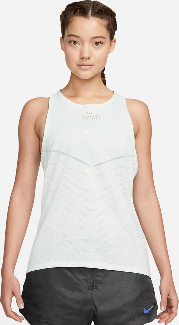 Nike Dri Fit ADV Run Division Running Reflector Tank Reflektörlü Kadın Atlet Su Yeşili - Image 1