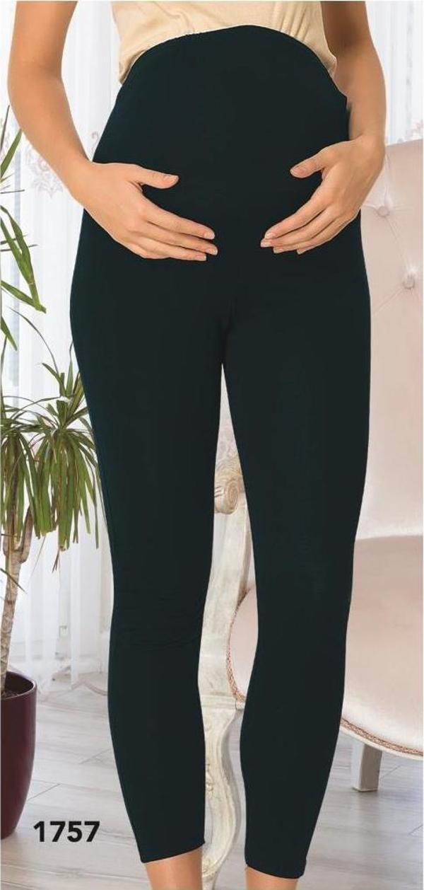 Mecit 1757 Bayan Pamuklu Likralı Hamile Tayt - Image 1