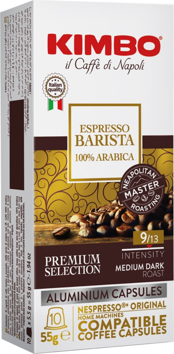 Barista Armonia 100% Arabica Nespresso Uyumlu Kapsül Kahve (Alüminyum) (10’lu Kutuda) - Image 1