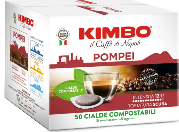 Cialde Pompei Yassı Pod Uyumlu Kapsül Kahve (50’li Kutuda) - Image 1