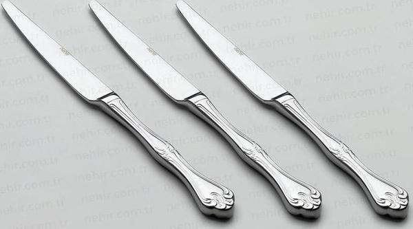 Nehir Lalezar Sade 6lı Yemek Bıçak - Image 1