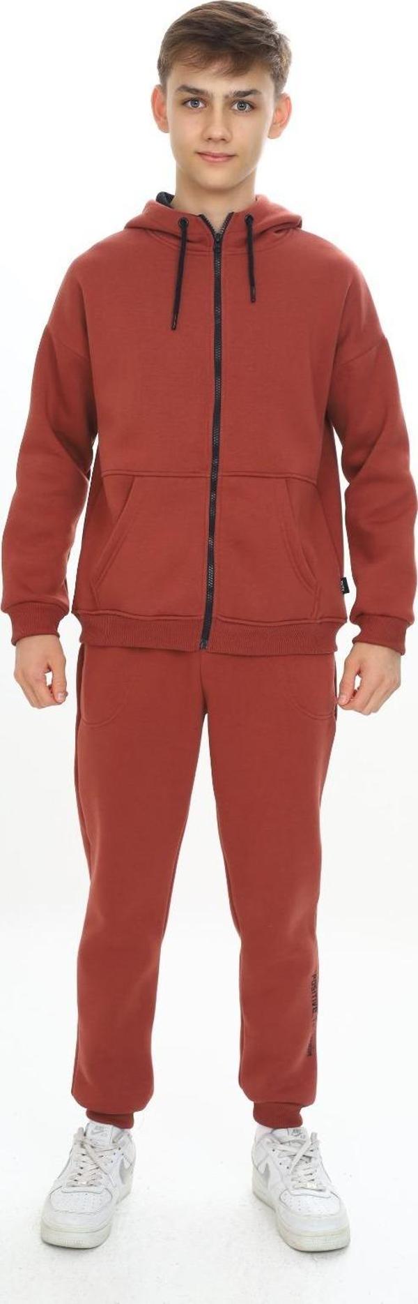 Toontoy Erkek Çocuk Kapüşonlu Eşofman Takım - Image 1