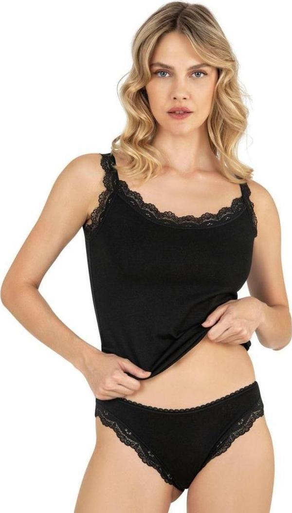 Fabony Bayan Dantelli Atlet Külot Takımı 1160 - Image 1