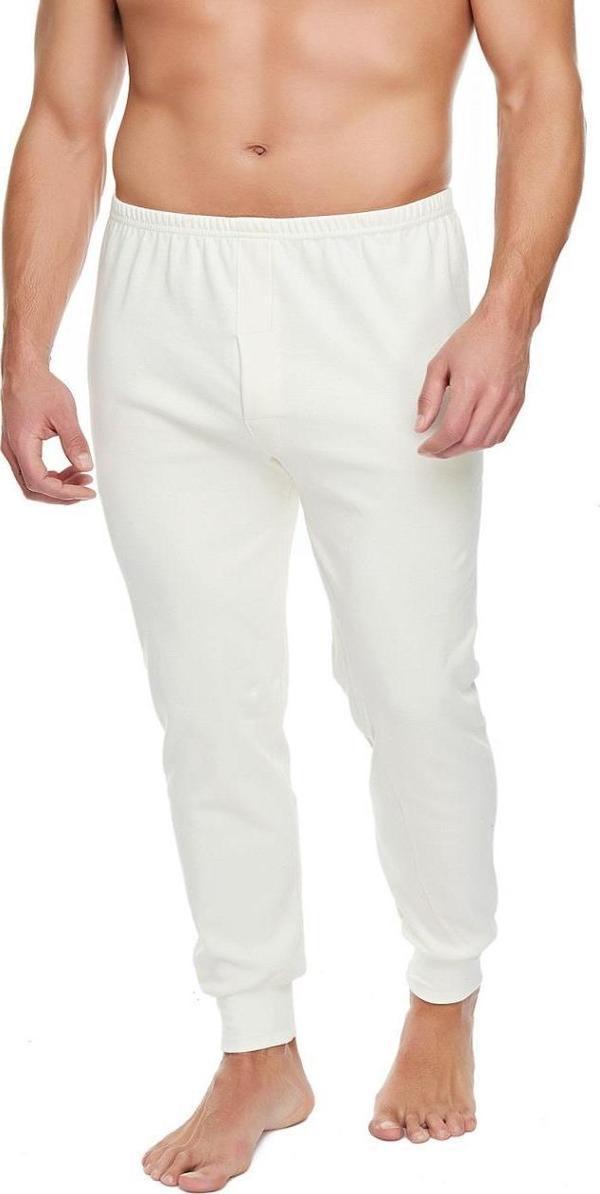 Tutku Erkek Kışlık İnterlok Alt İçlik Krem Renk Kışlık İçlik - Image 1