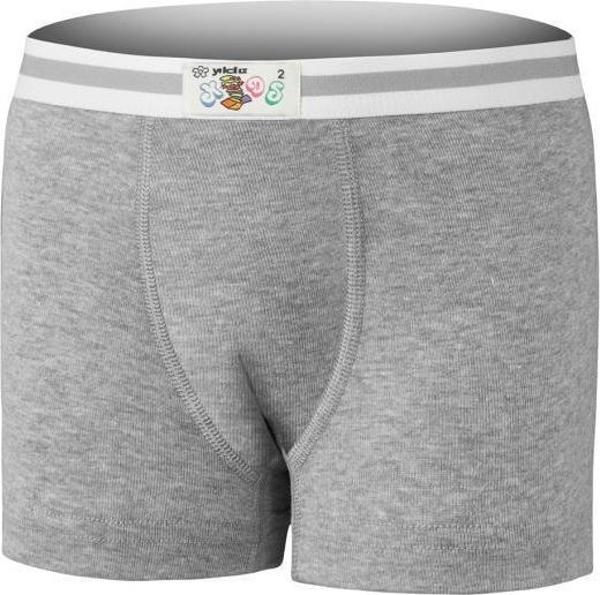12 Adet Yıldız Erkek Çocuk Ribana Boxer Gri 31 - Image 1