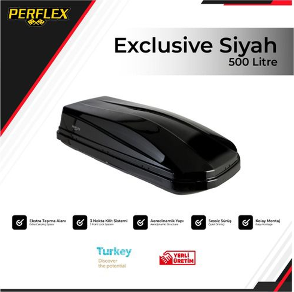 PORT BAGAJ 500 LT EXCLUSIVE SİYAH - Image 1