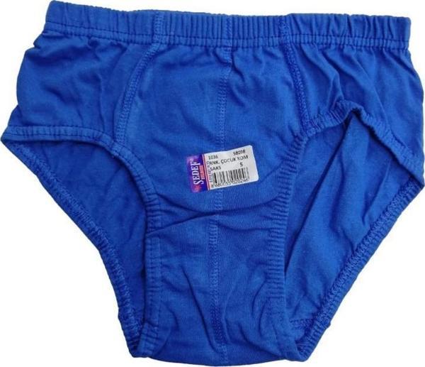 Sedef Yıldız Erkek Çocuk Külot Slip Renk Seçenekli Pamuklu - Image 1