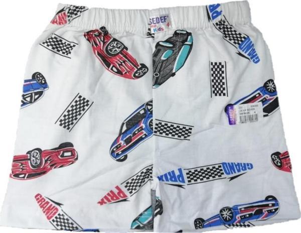 12 li Paket Sedef Yıldız Erkek Çocuk Desenli Penye Boxer - Image 1