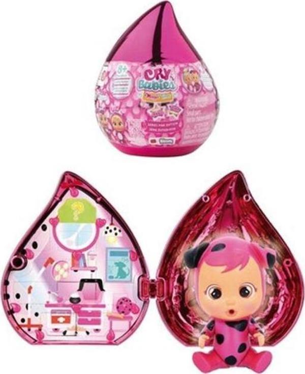 Cry Babies Magic Tears Series Pink Edition CYM08000 81550,Mini Figür Bebek ve Aksesuarları - Image 1