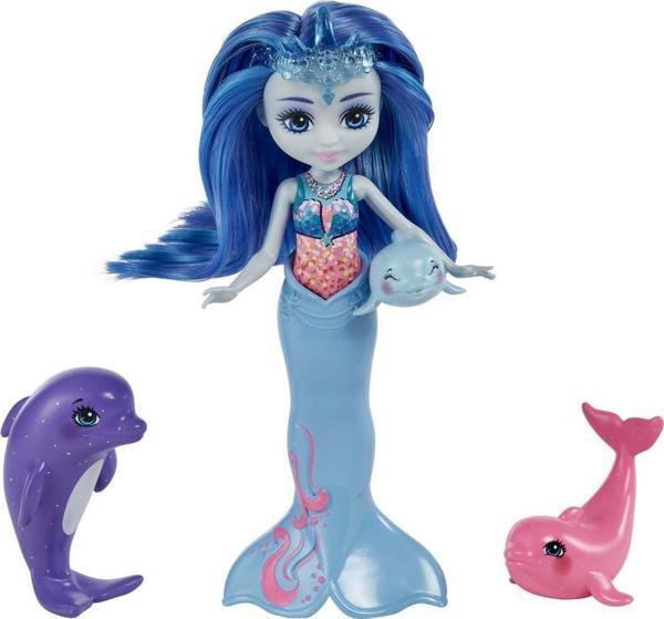 Enchantimals Aile Serileri Oyun Seti Dorinda Dolphin GJX43 HCF72 Oyuncak Deniz Hayvanları - Image 1