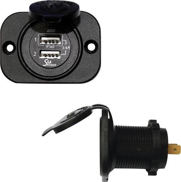 Lalizas USB ŞARJ SOKETİ 12/24V DC - Image 1