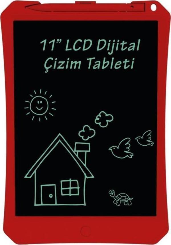 Xiaomi Wicue 11" LCD Dijital Çizim Tableti Kırmızı - Image 1