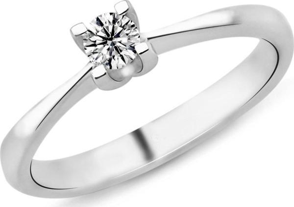 0.25 Karat F Renk Tektaş Pırlanta Yüzük PR499 - Image 1