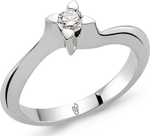Romeo Pırlanta 0.22 Ct Tektaş Yüzük RM20035 - Image 1
