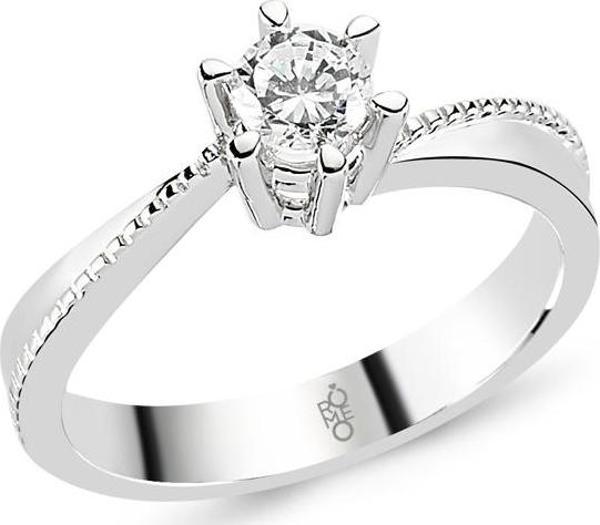 0.40 Ct Tektaş Pırlanta Yüzük  RMY508 - Image 1