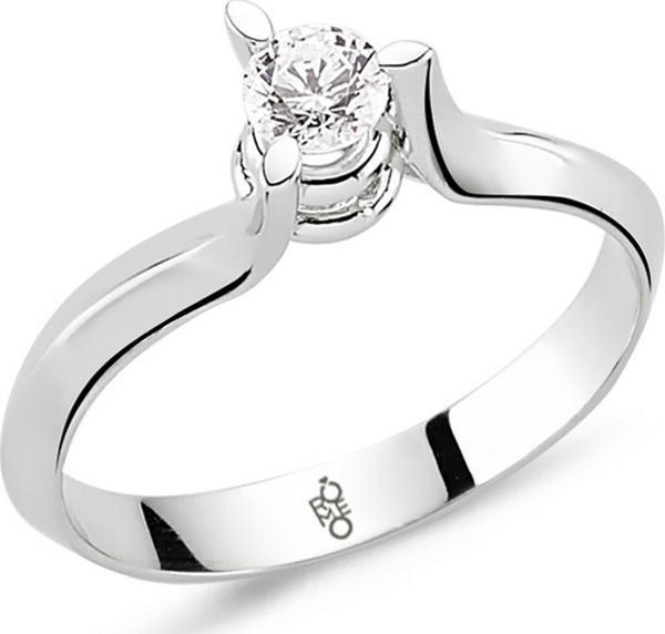 Romeo Pırlanta 0.21 Ct Tektaş Yüzük RM20061  - Image 1