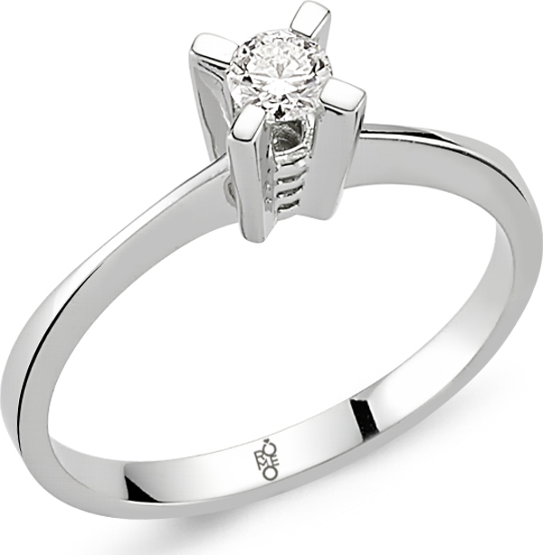 Romeo Pırlanta 0.25 Ct Tektaş Yüzük RM25028 - Image 1