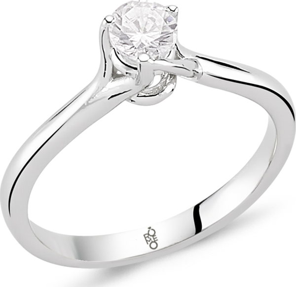 Romeo Pırlanta 0.25 Ct Tektaş Yüzük RM25058 - Image 1