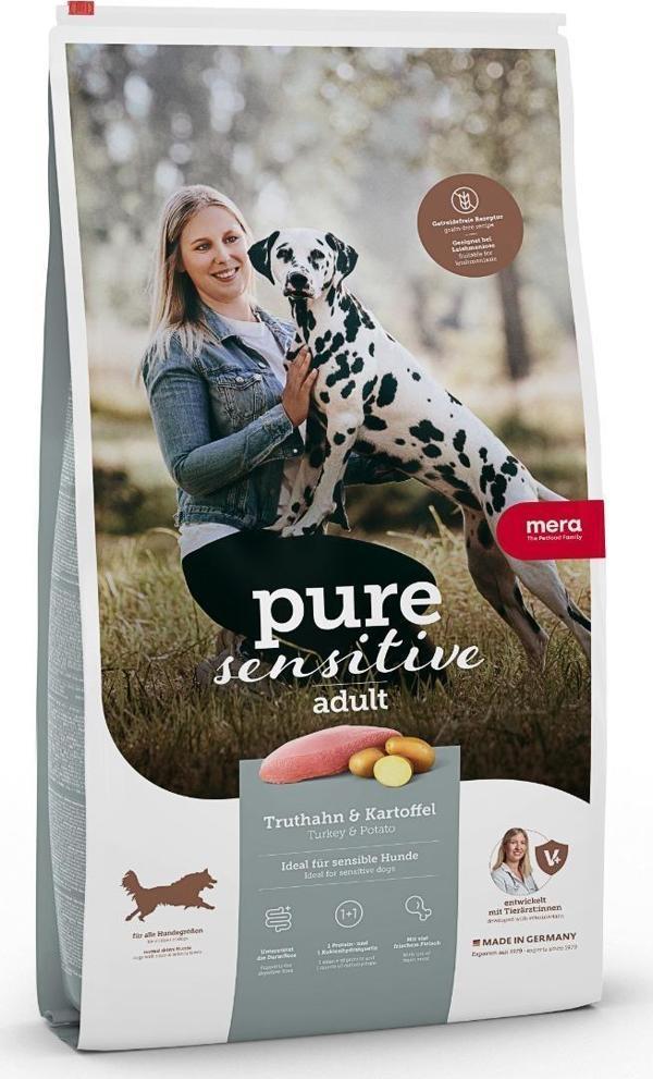 Mera Pure Sensitive Tahılsız Hindi ve Patatesli Köpek Maması 4 Kg - Image 1