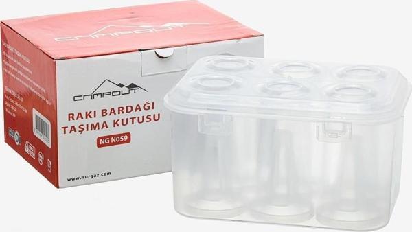Campout Rakı Bardağı Taşıma Kutusu - Image 1