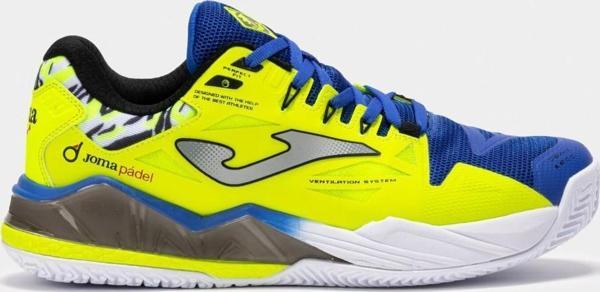 Joma Spin Neon Sarı Erkek Padel - Tenis Ayakkabısı TSPINS2509OM - Image 1
