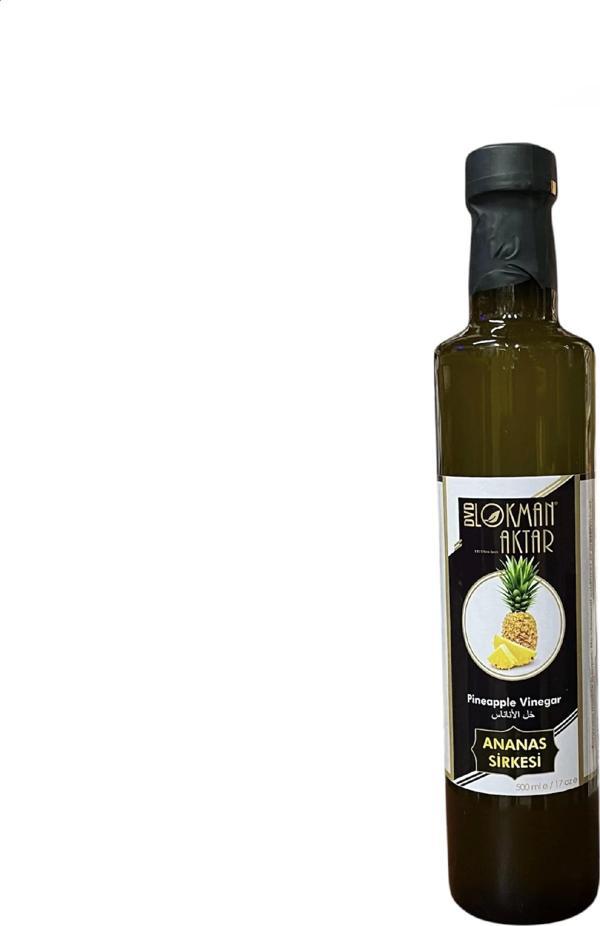 Ananas Sirkesi, Katkısız, Doğal, 500ml 1 Adet, Lokman Aktar - Image 1