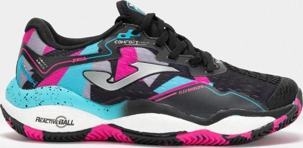 Joma Smash Siyah Kadın Padel - Tenis Ayakkabısı TSMALS2501C - Image 1