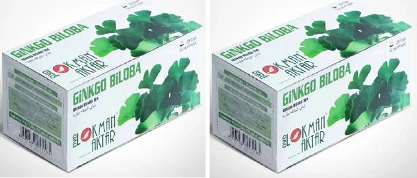 Ginkgo Biloba Çayı 20 'Li Süzen Poşet 2Adet, ginko Lokman Aktar - Image 1
