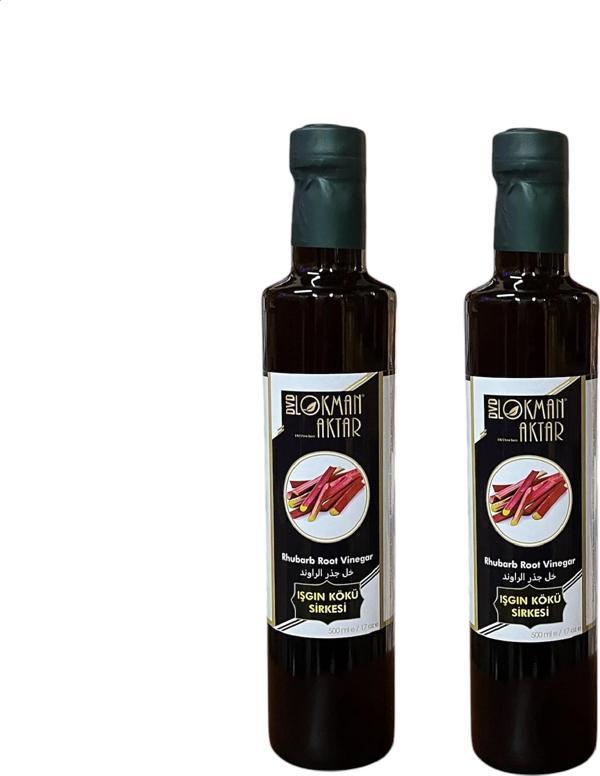 Işkın Sirkesi, Katkısız, Doğal, ışkın 500ml 2 Adet, DVD Lokman Aktar - Image 1