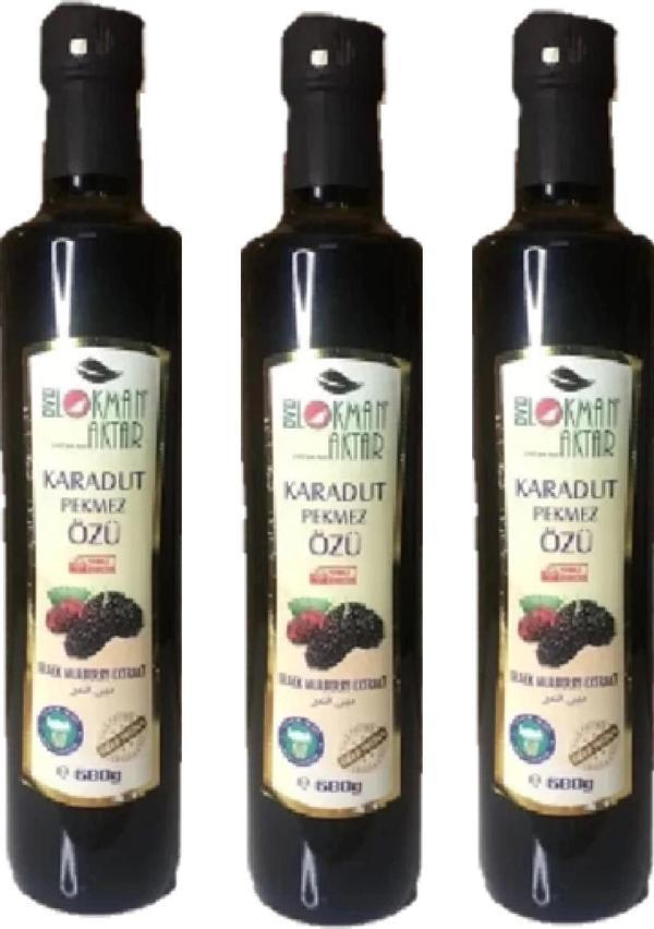 Karadut Pekmez Özü 680 Gr. 3Adet, Lokman Aktar - Image 1