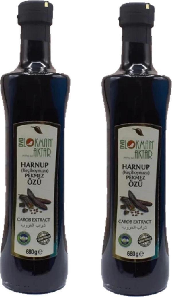 Keçiboynuzu Harnup Pekmez Özü 680 Gr, 2 Adet Lokman Aktar - Image 1
