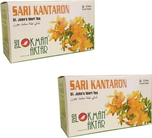 Sarı Kantaron Çayı 20 'Li Süzen Poşet 2Adet, Lokman Aktar - Image 1