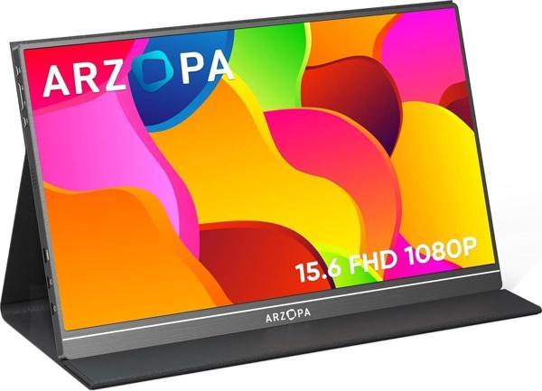 Arzopa S1 Table 15.6" Full HD 60Hz IPS Ultra İnce Taşınabilir Monitör - Image 1