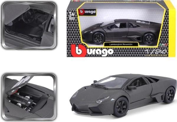 Bburago 1:24 Lamborghini Reventon Gri - Image 1