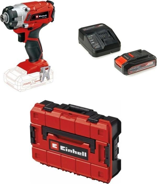 Einhell TE-CI 18/1 Li - Torklu Darbeli Matkap + 1 x 2.5 Ah Starter Kit Akü (Çanta Dahil) - Image 1