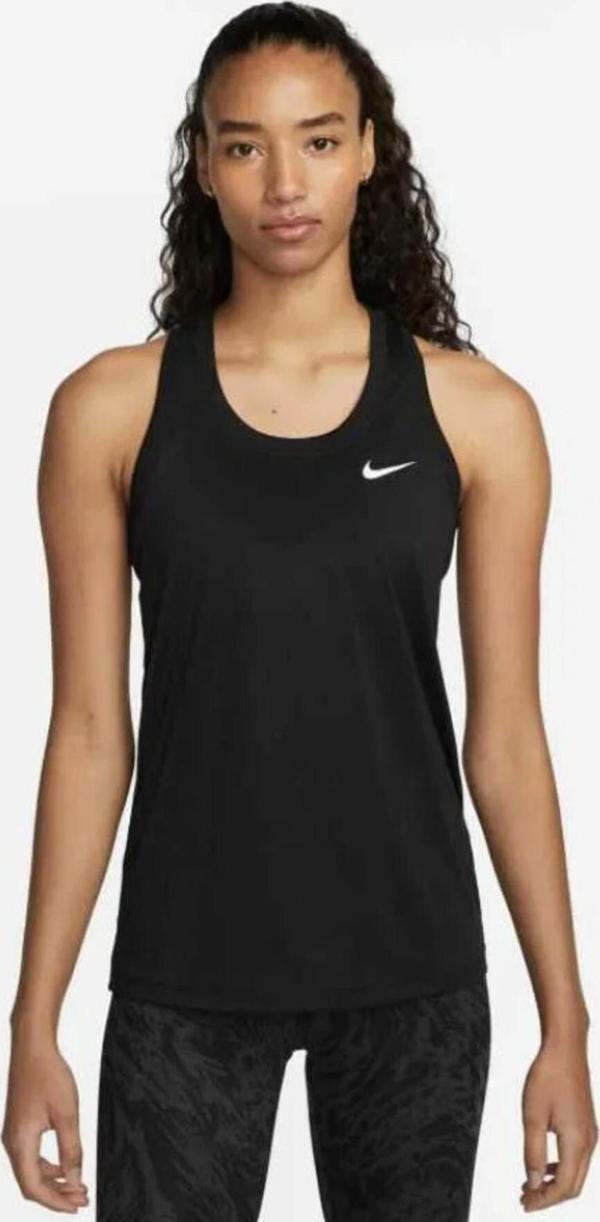 Nike Dri-FIT Racerback Kadın Siyah Atlet - Image 1