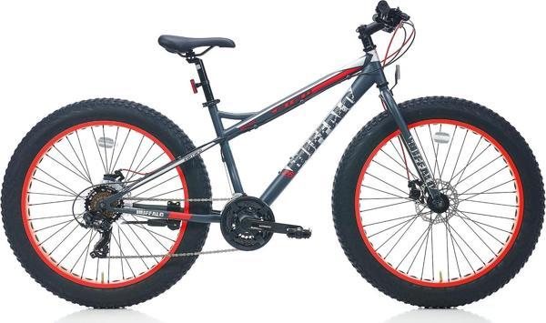 CARRARO BUFFALO 26 JANT 432H 21-V MD MAT ANTRASIT-KIRMIZI-GÜMÜŞ - Image 1