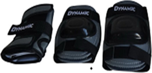 Dynamic PW308 Koruyucu Set -Siyah/Pembe/Small - Image 1