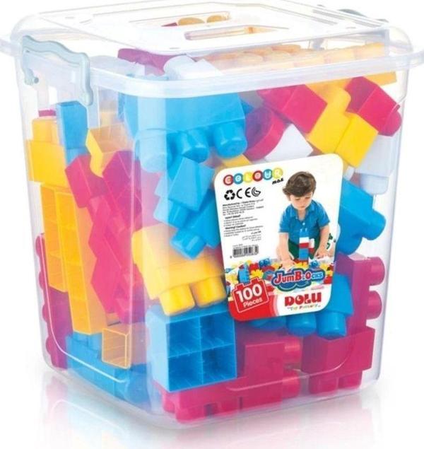 5063 Sandıkta Mega Blok 100 Parça -Dolu - Image 1