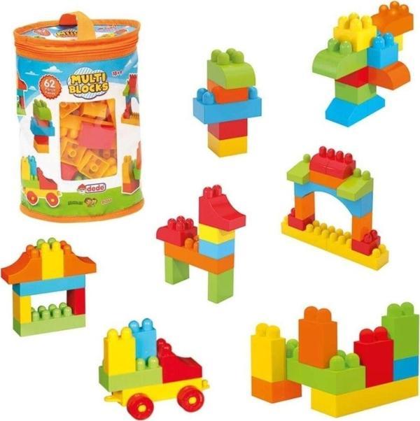 Çocuk 01253 Multi Bloklar 62 Parça -Dede - Image 1