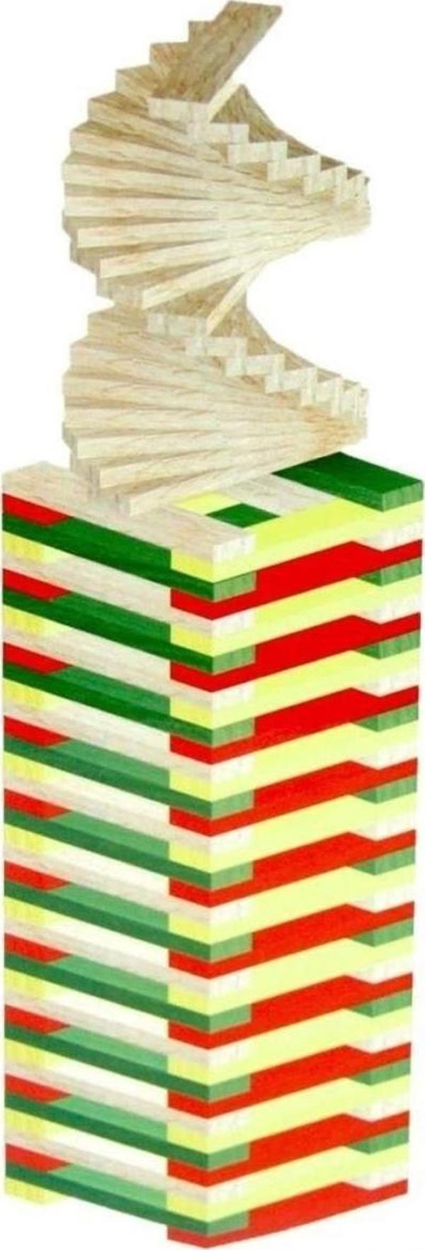 Çocuk Playwood Eğitici Sihirli Bloklar 100 Parça - Image 1
