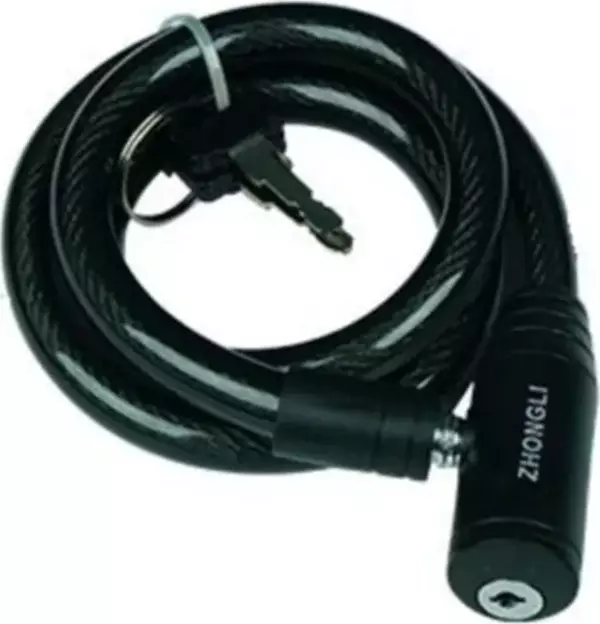 Zhongli Anahtarlı Kilit siyah 12x800mm - Image 1