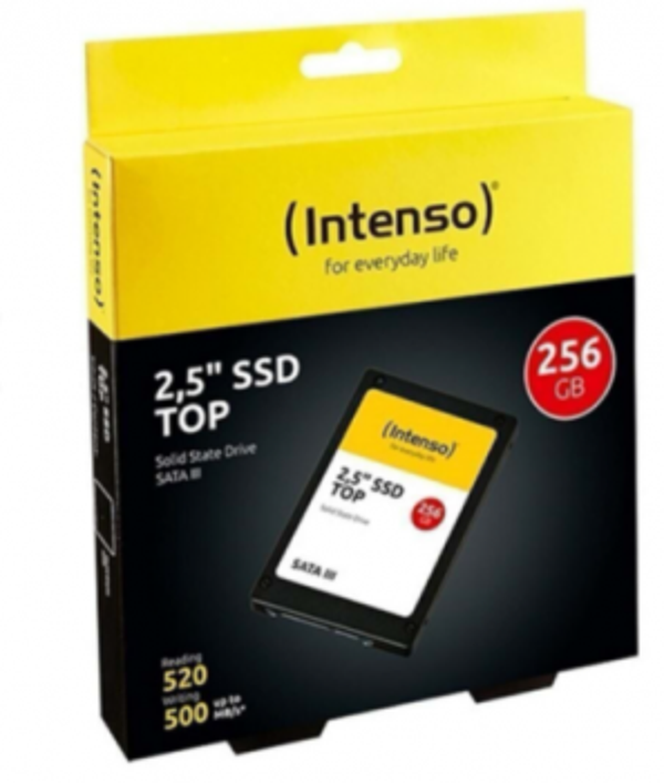 Intenso 256GB 2.5" 520/500MB/s SSD - Image 1
