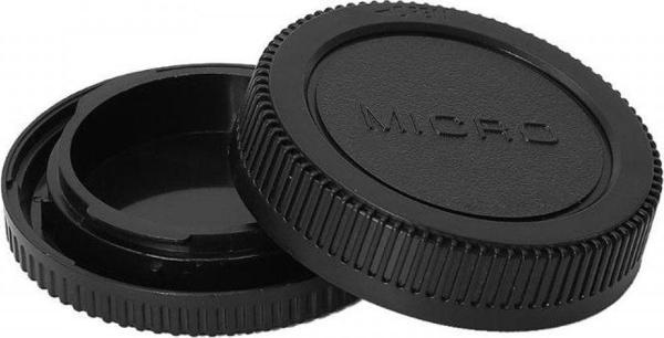 Ayex Olympus Ve Panasonic Micro 4/3 İçin Body Ve Lens Arka Kapağı - Image 1