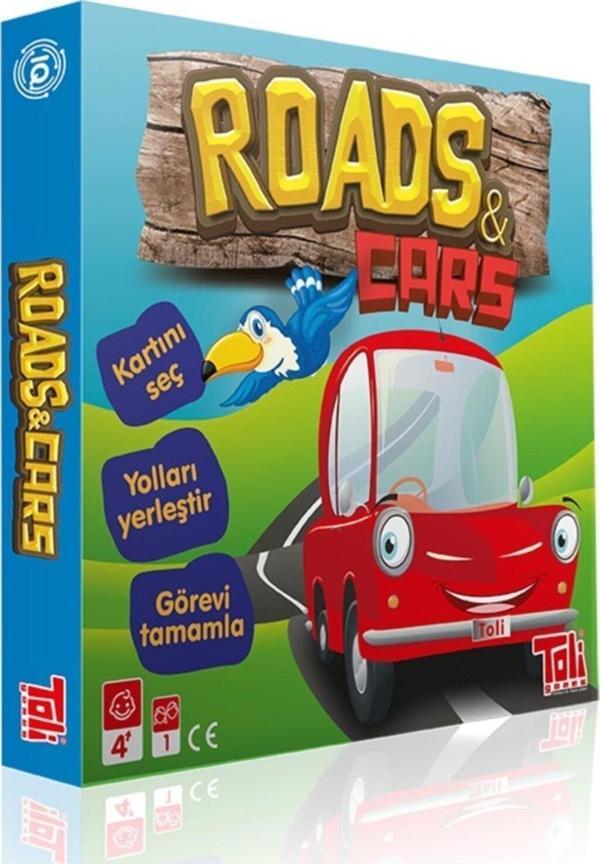 Toli Games Roads & Cars Yön Bulma Zeka Oyunu - Image 1
