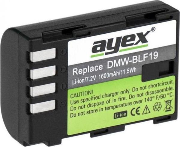Ayex Panasonic Dmw-Blf19 Batarya Dmc-Gh3, Dmc-Gh4 - Image 1