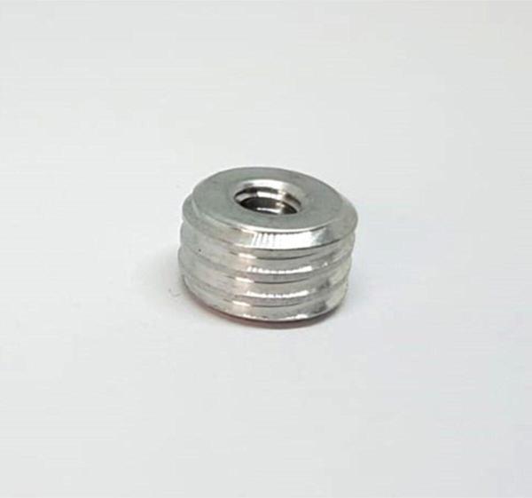 Ayex 1/4 Inç Tripod Vidasını 5/8 Dönüştürücü Vida Adaptörü Gümüş - Image 1