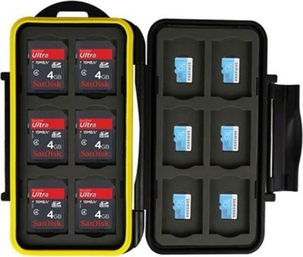 Ayex Jjc Mc-Sdmsd24 Sd Ve Micro Sd Hafıza Kartları Için Muhafaza Kabı - Image 1